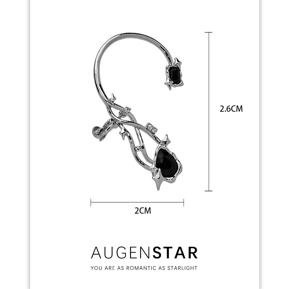 ASR | Street Obsidian Ear Cuffs