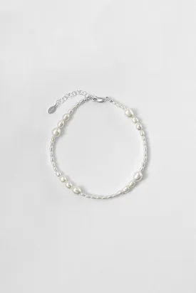 Avery Anklet - Pearl