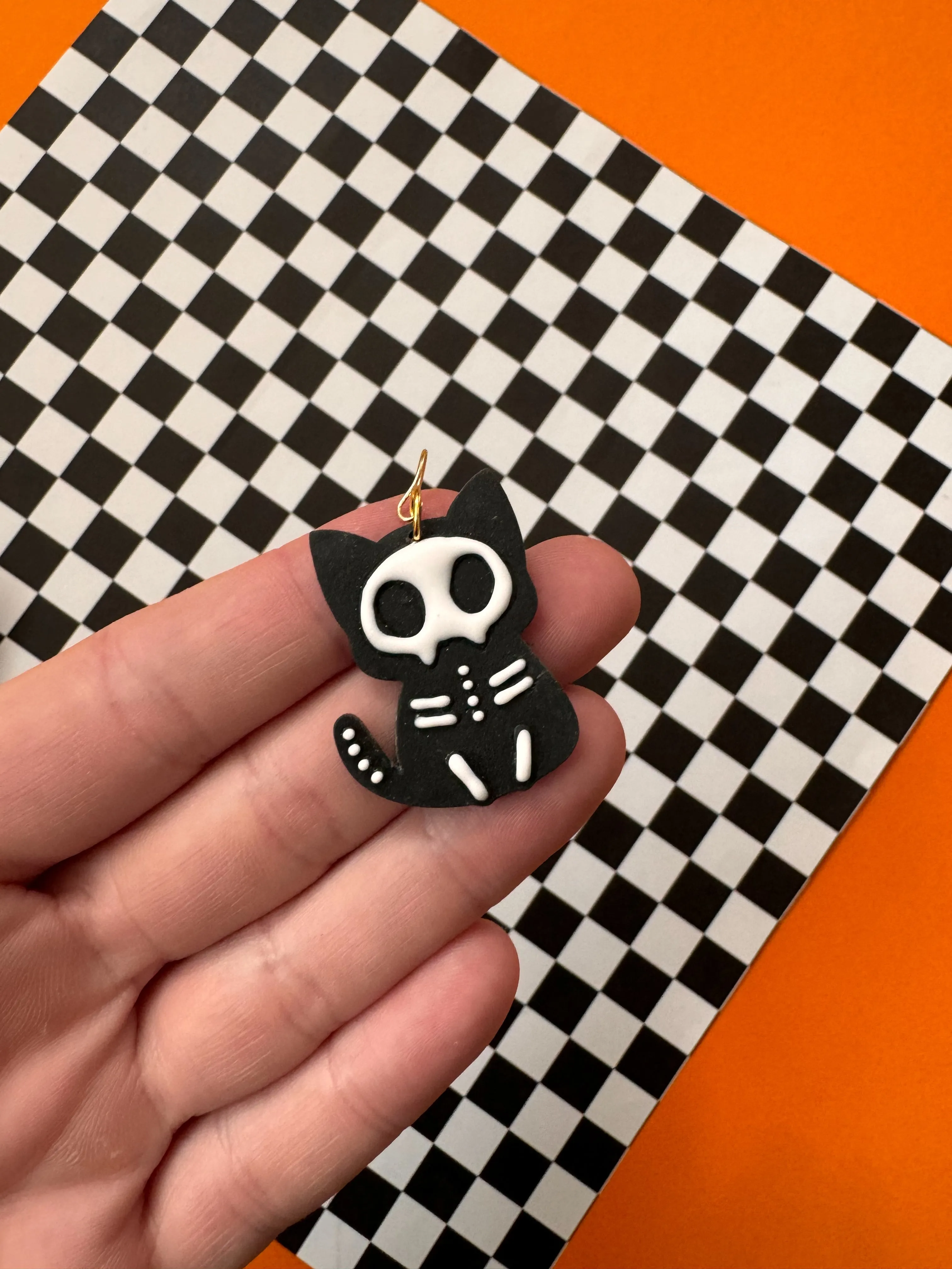 Betty Bones | Clay Earrings