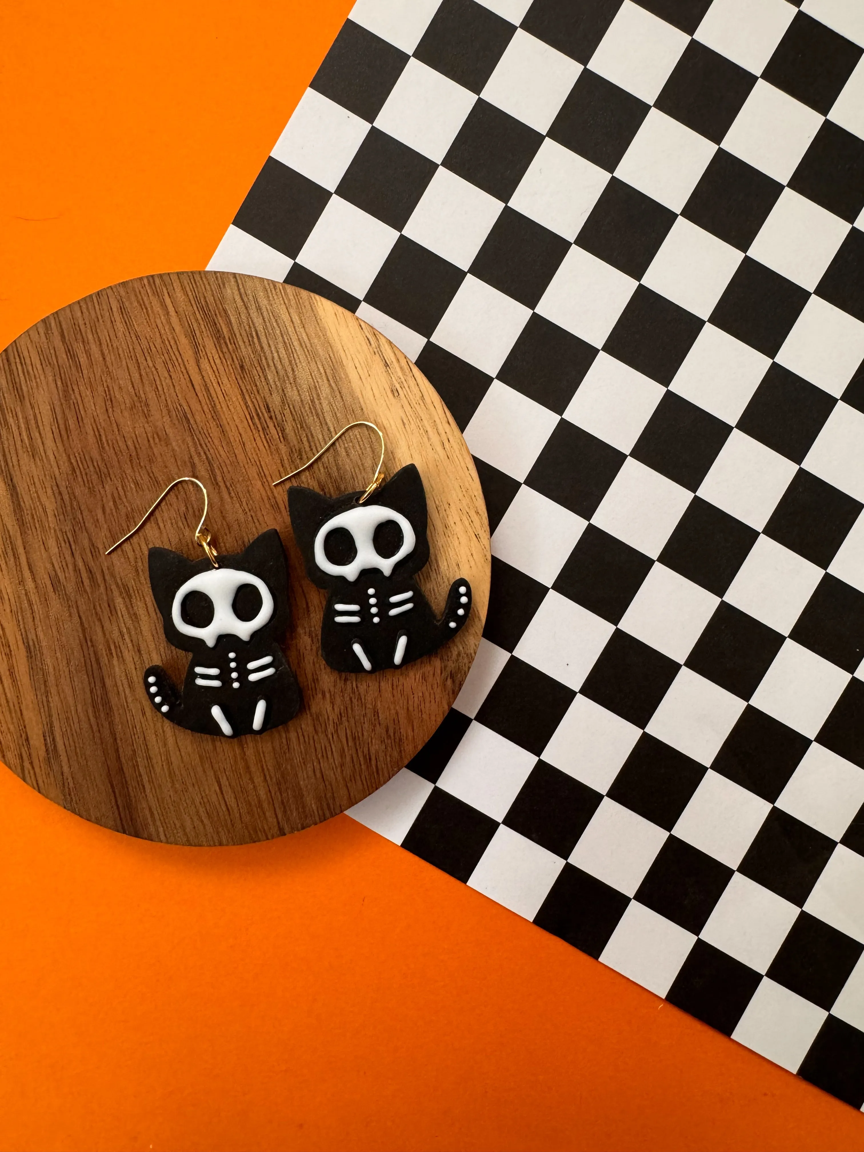 Betty Bones | Clay Earrings