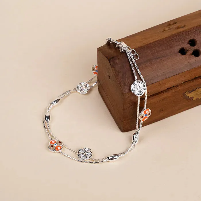 Blossom Symphony Anklet