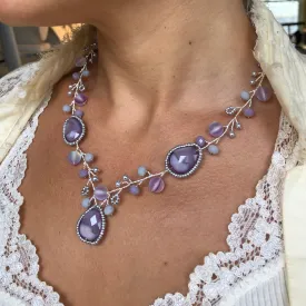 Branch Necklace- Lavender