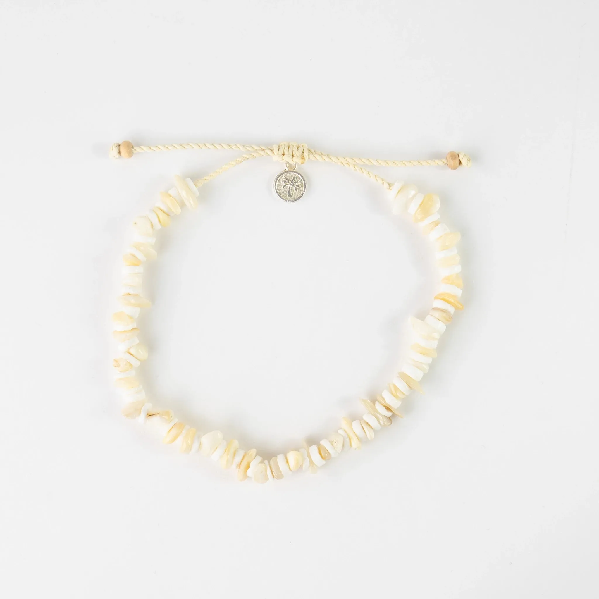 Canggu Puka Shell Surfer Anklet