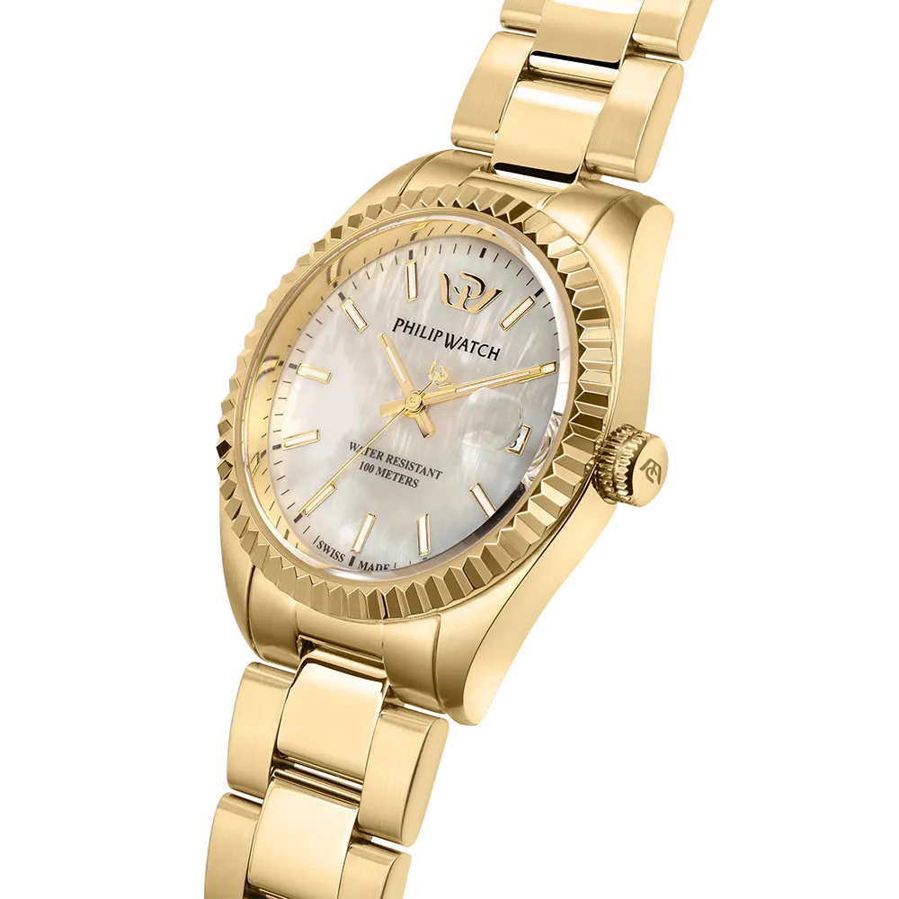 Caribe Women Gold Watch