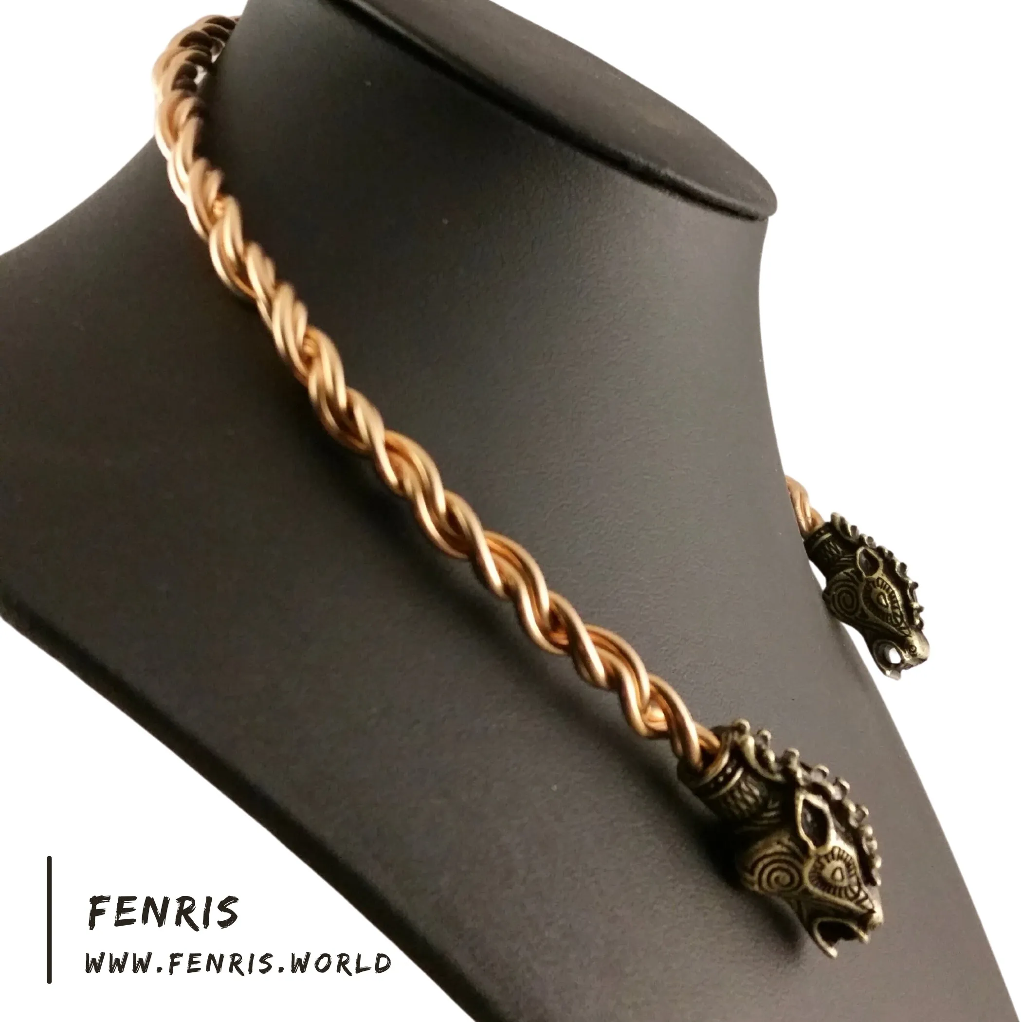 Celtic Torc Bronze Stag | Fenris