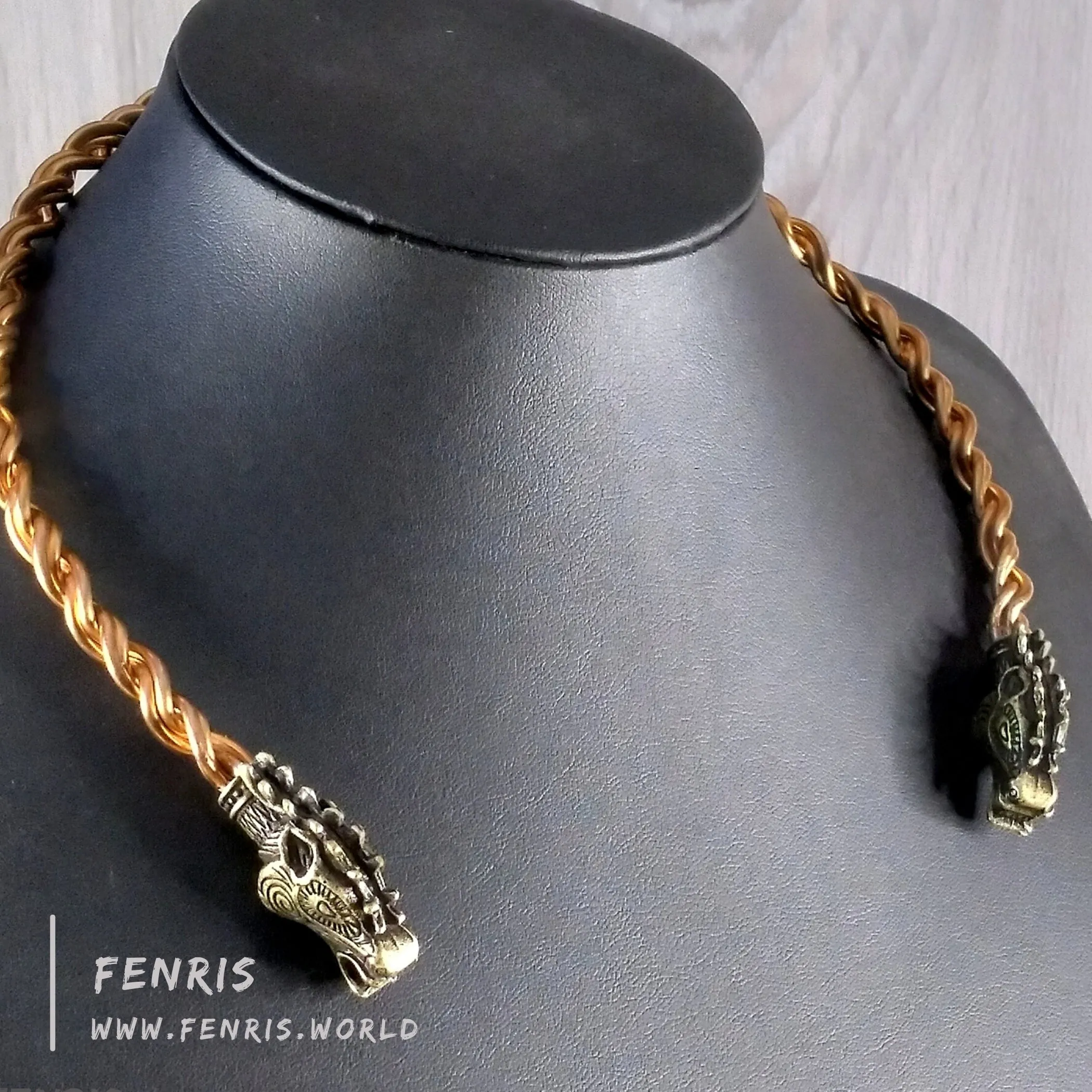 Celtic Torc Bronze Stag | Fenris