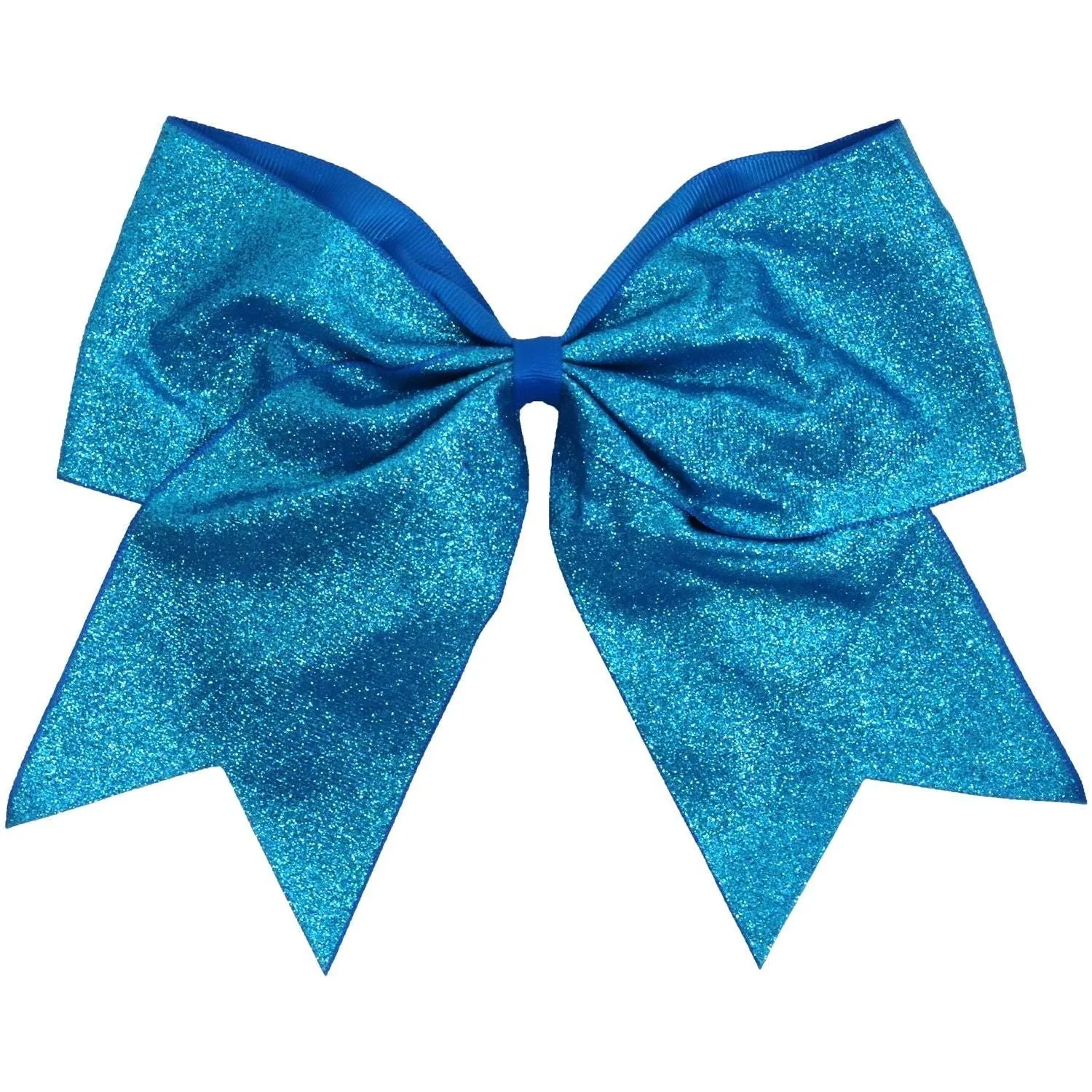 Glitter Cheer Bow for Girls Large Hair Bows Stiff Performance Competition Softball Dance Team