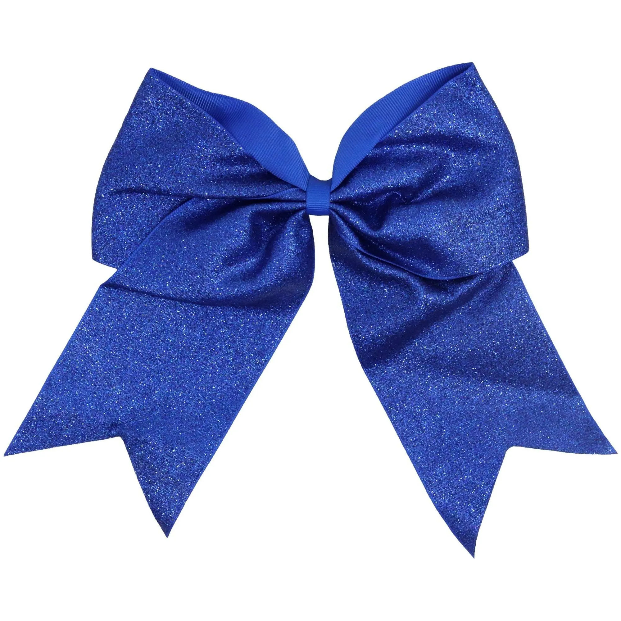 Glitter Cheer Bow for Girls Large Hair Bows Stiff Performance Competition Softball Dance Team