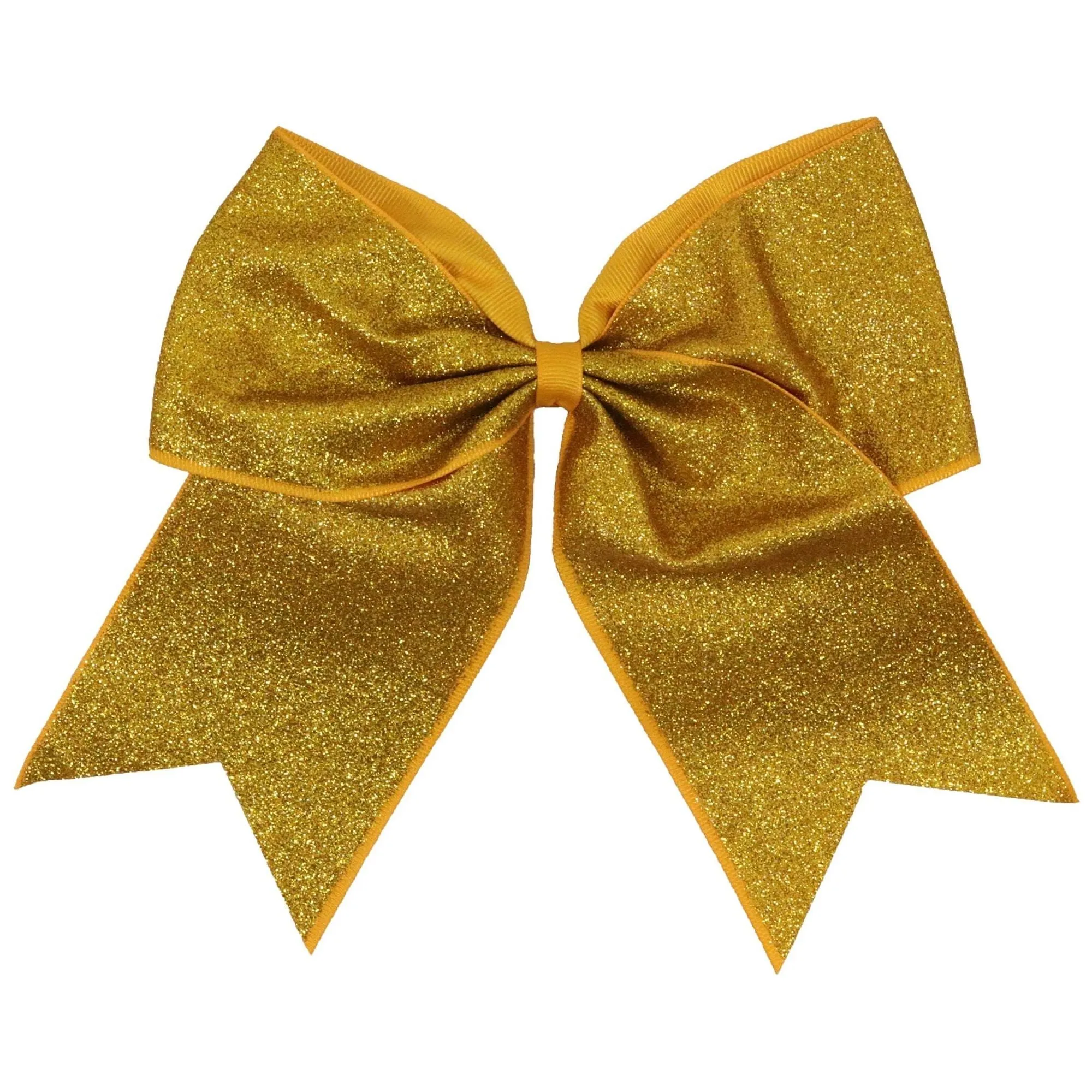 Glitter Cheer Bow for Girls Large Hair Bows Stiff Performance Competition Softball Dance Team