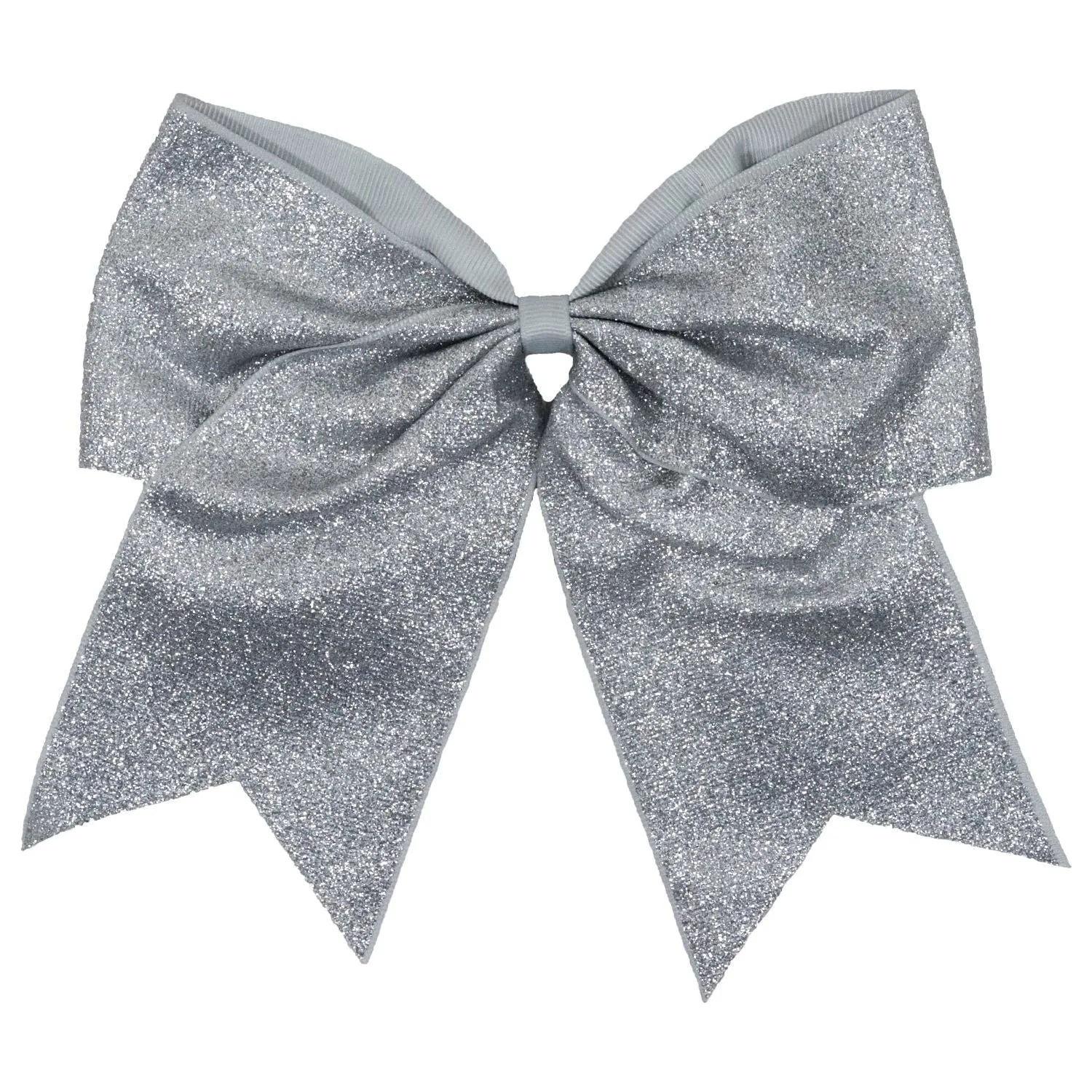 Glitter Cheer Bow for Girls Large Hair Bows Stiff Performance Competition Softball Dance Team