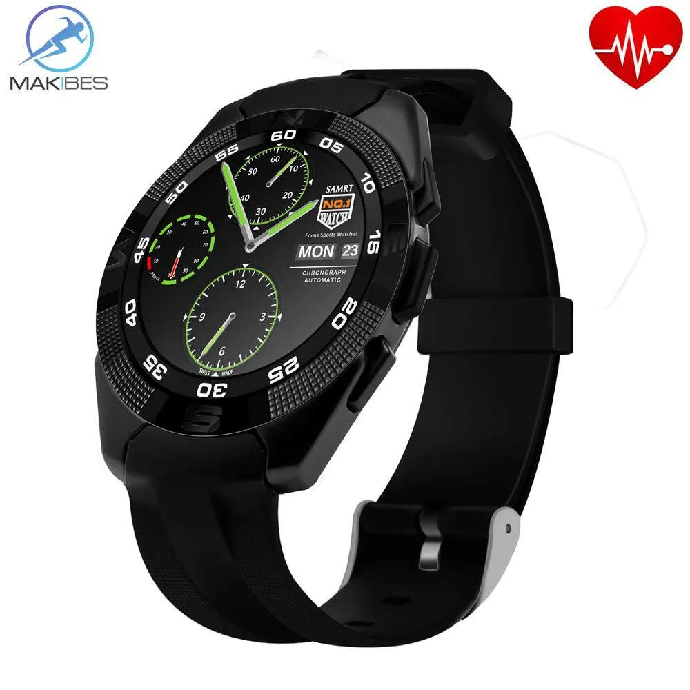 MTK2502 Smartwatch Heart Rate Monitor,Fitness Tracker, Call, SMS for Android and iOS