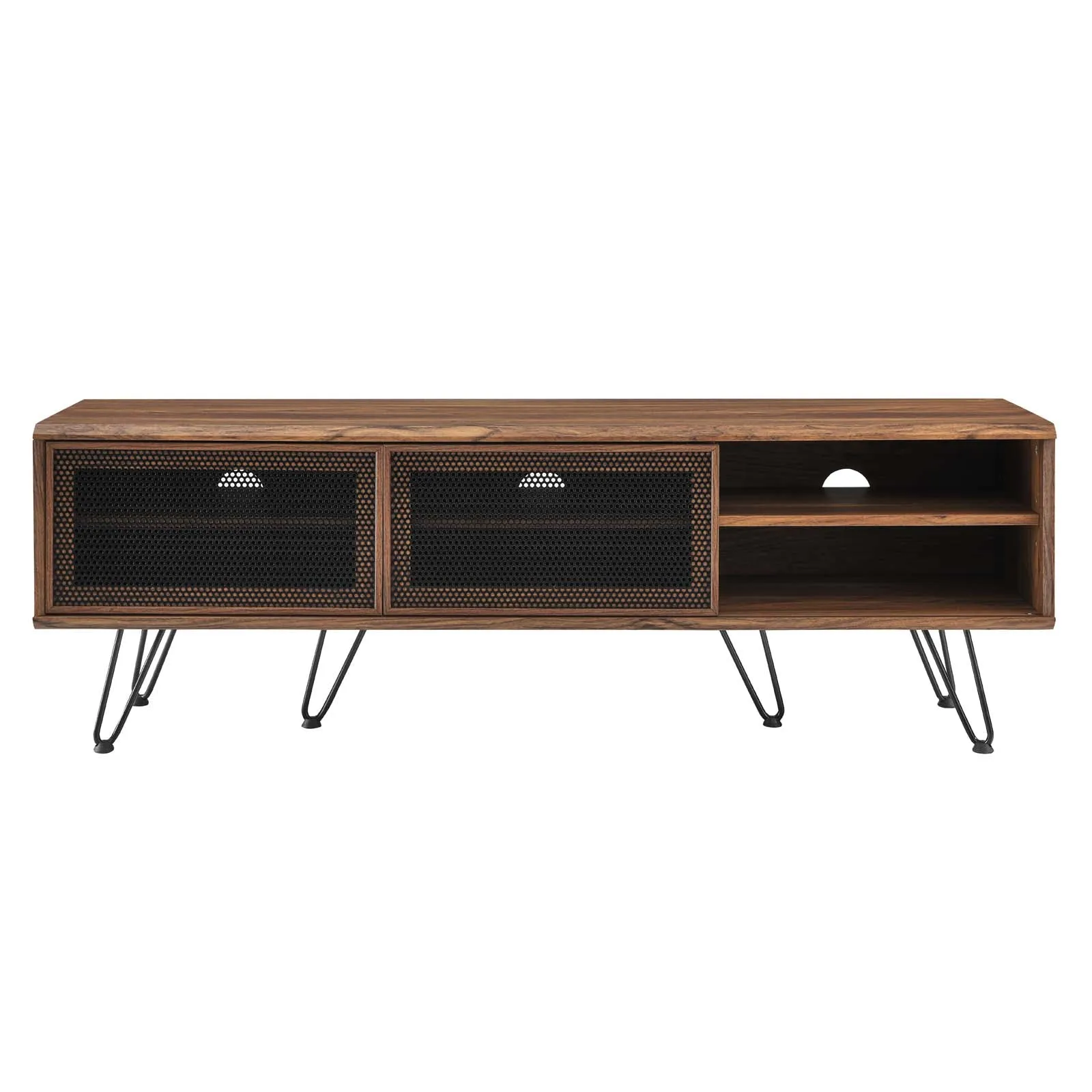 Nomad 59" TV Stand Walnut EEI-6203-WAL