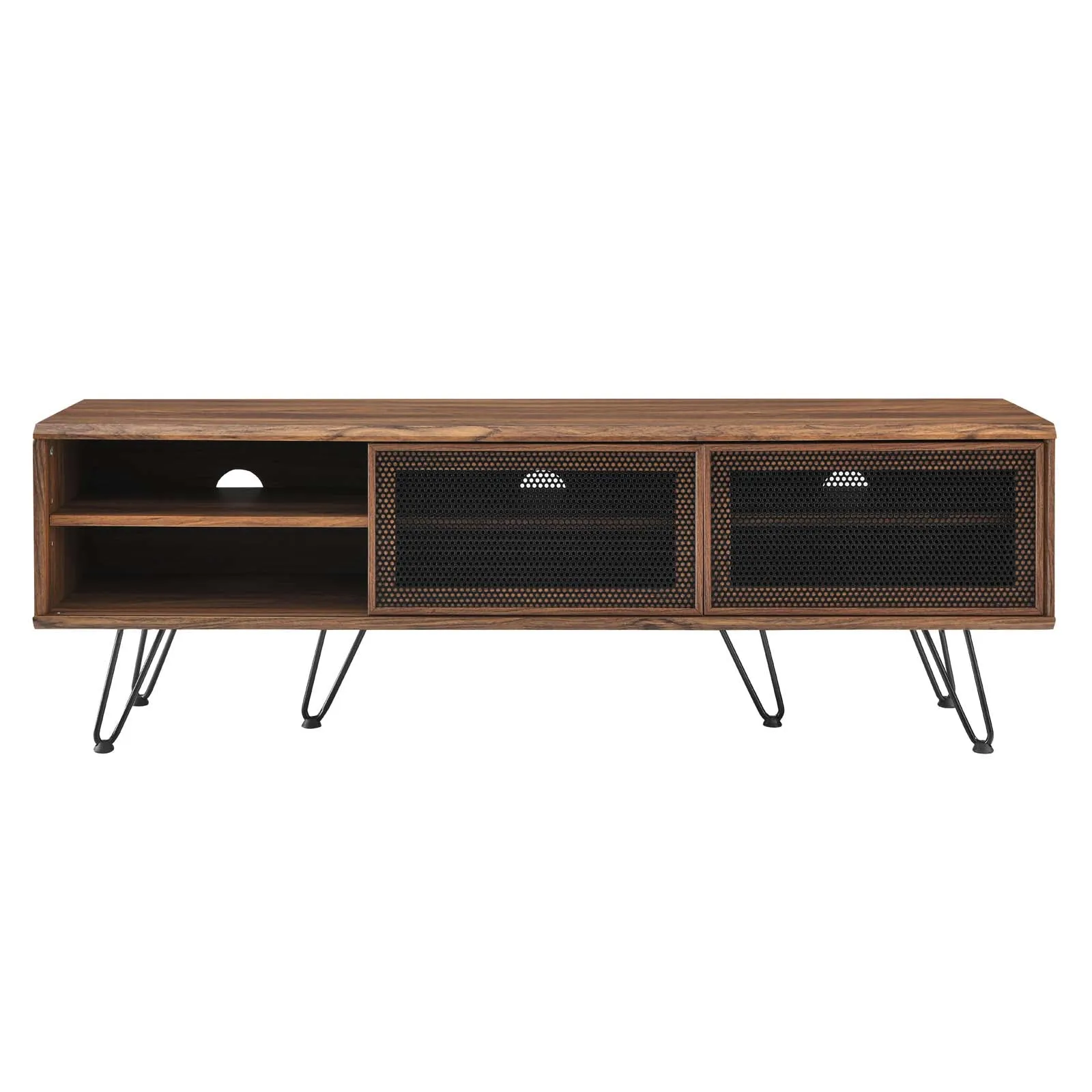 Nomad 59" TV Stand Walnut EEI-6203-WAL