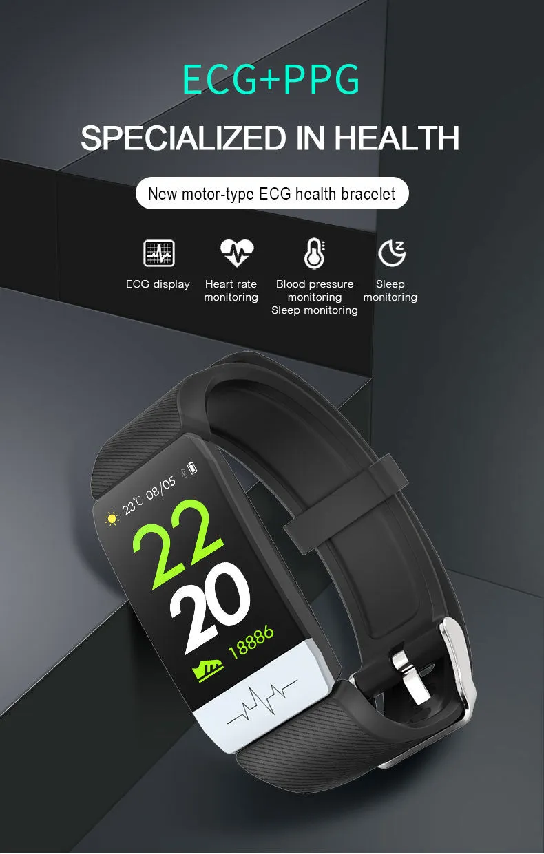 Q1S ECG, PPG, Fitness Tracker & Smartwatch