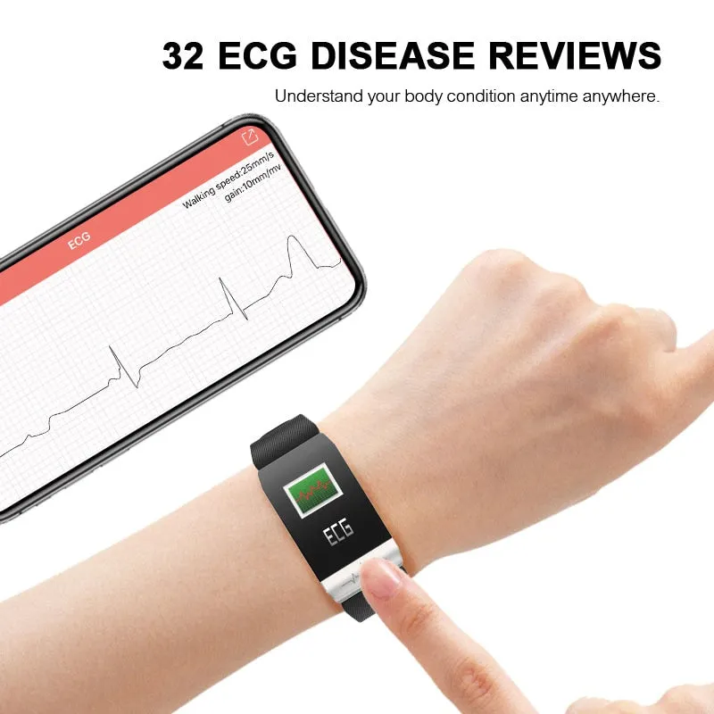 Q1S ECG, PPG, Fitness Tracker & Smartwatch