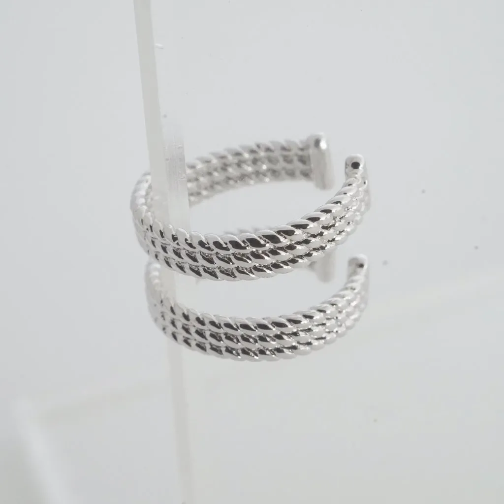 Roped Ear Cuffs