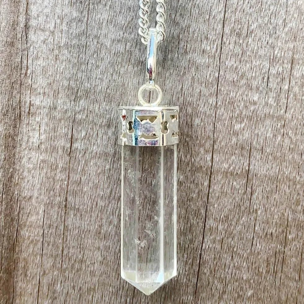 Single Point Crystal Necklace