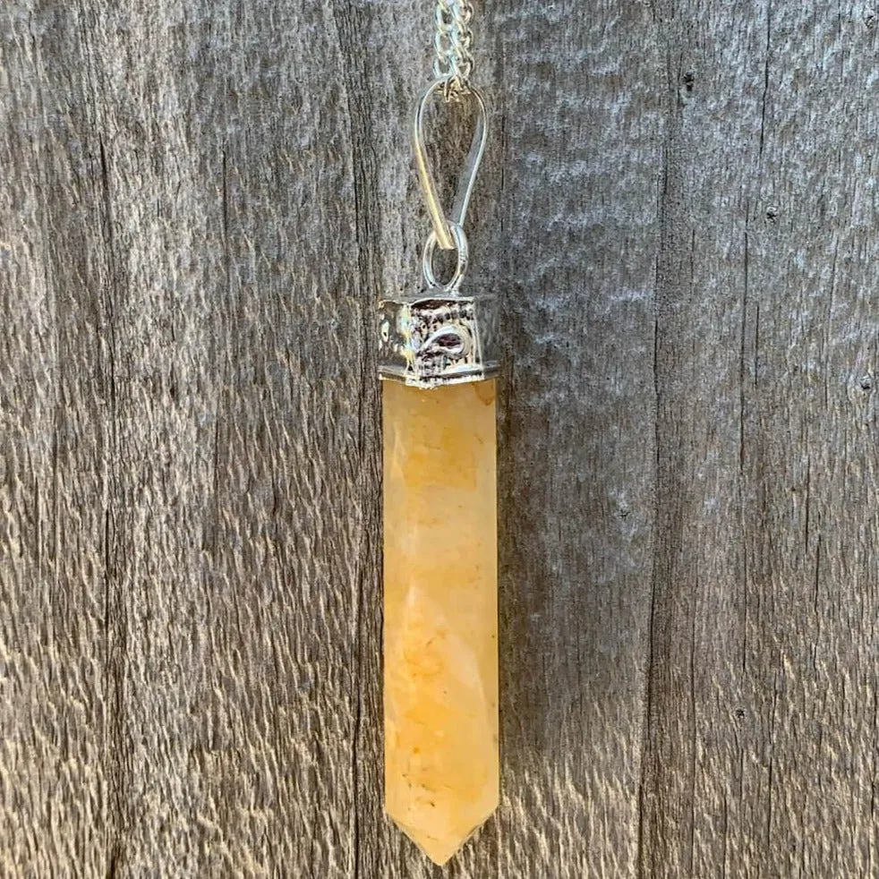 Single Point Crystal Necklace