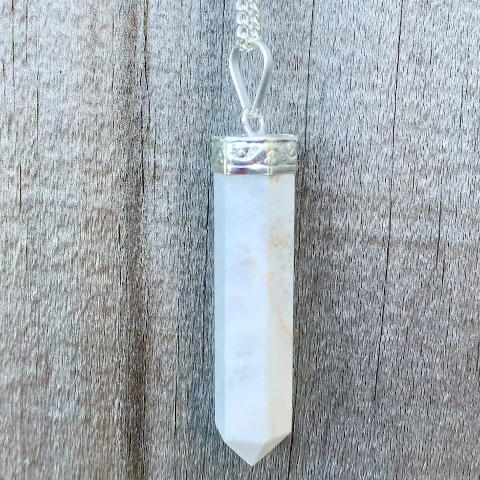 Single Point Crystal Necklace