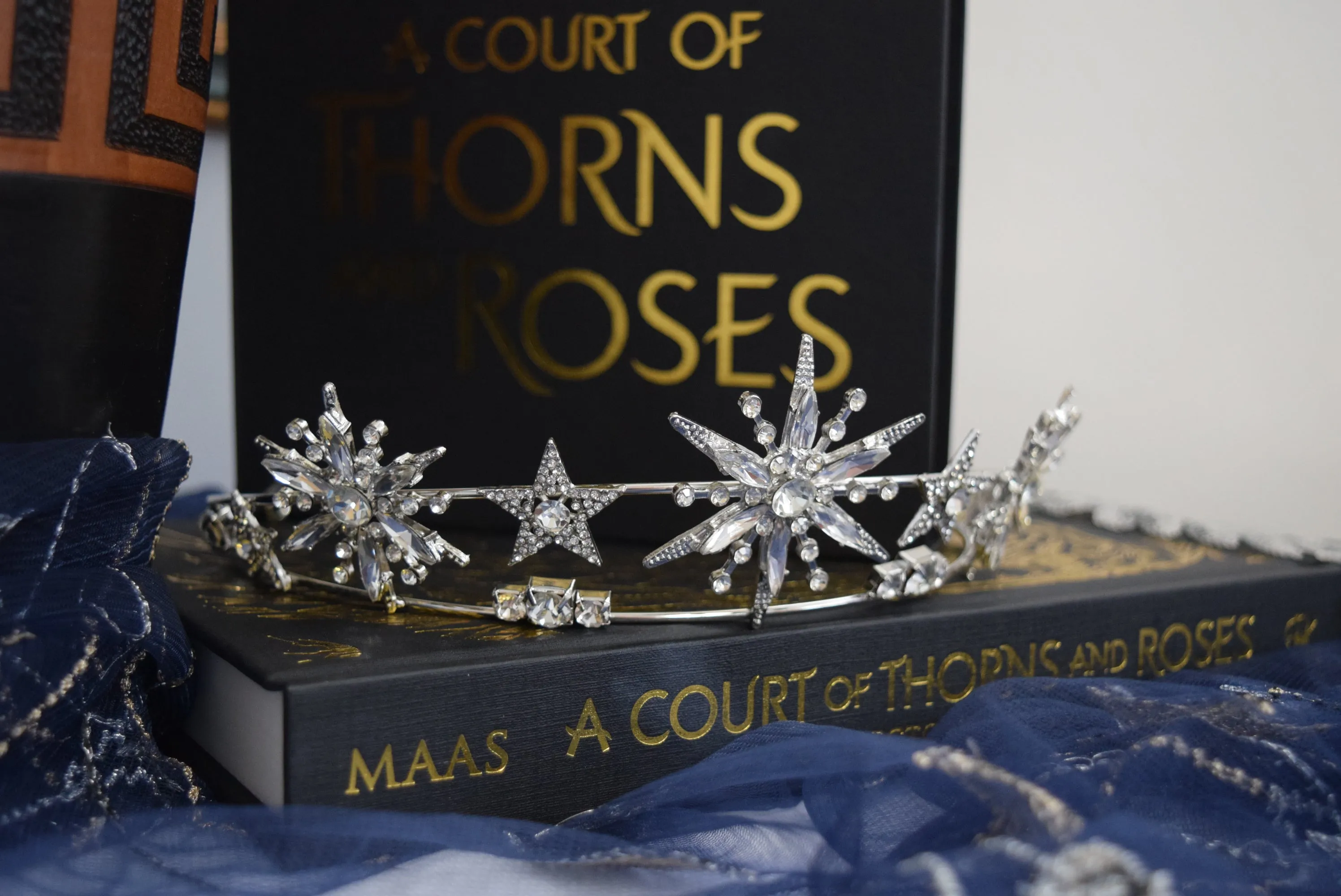 Star Crystal Tiara - Gold or Silver