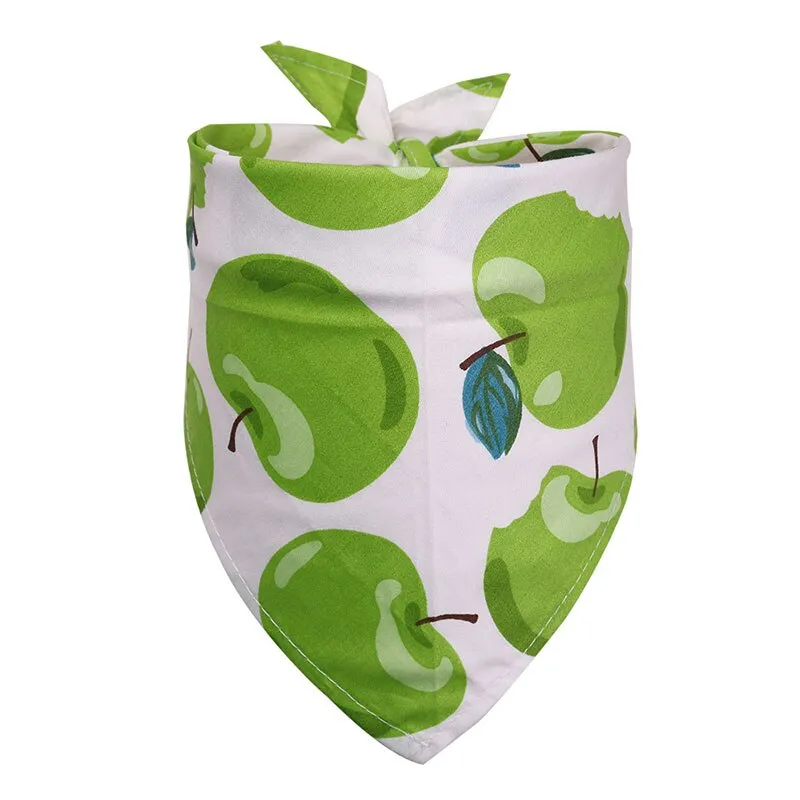 Summer Tropical Fruit Design Bandana For Dogs Cats