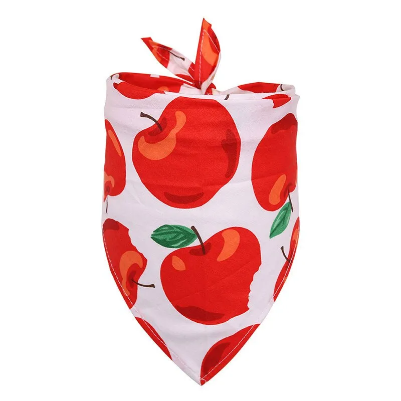 Summer Tropical Fruit Design Bandana For Dogs Cats