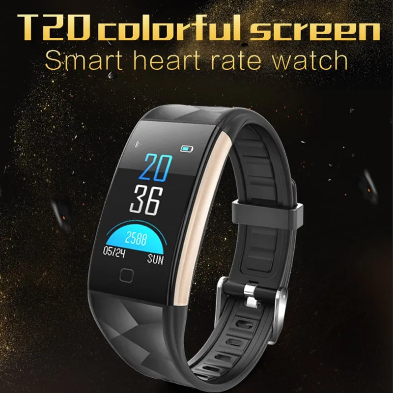 T20 Smart Watch Bracelet with Blood Pressure, Heart Rate Monitor, Sport Activity Tracker and more