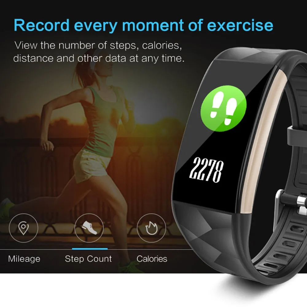 T20 Smart Watch Bracelet with Blood Pressure, Heart Rate Monitor, Sport Activity Tracker and more