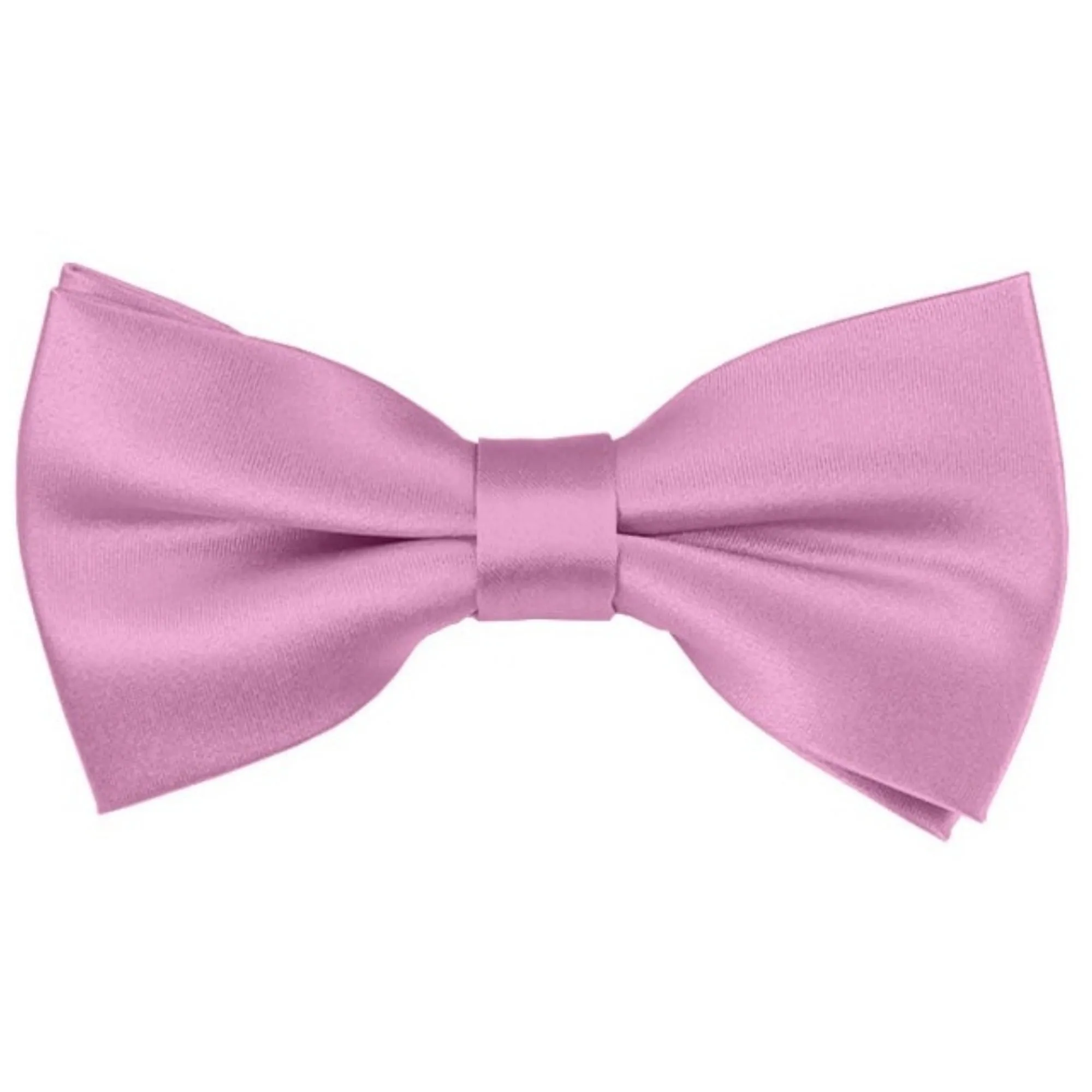 TheDapperTie Men's Solid Color 2.5 W And 4.5 L Inch Pre-Tied adjustable Bow Ties