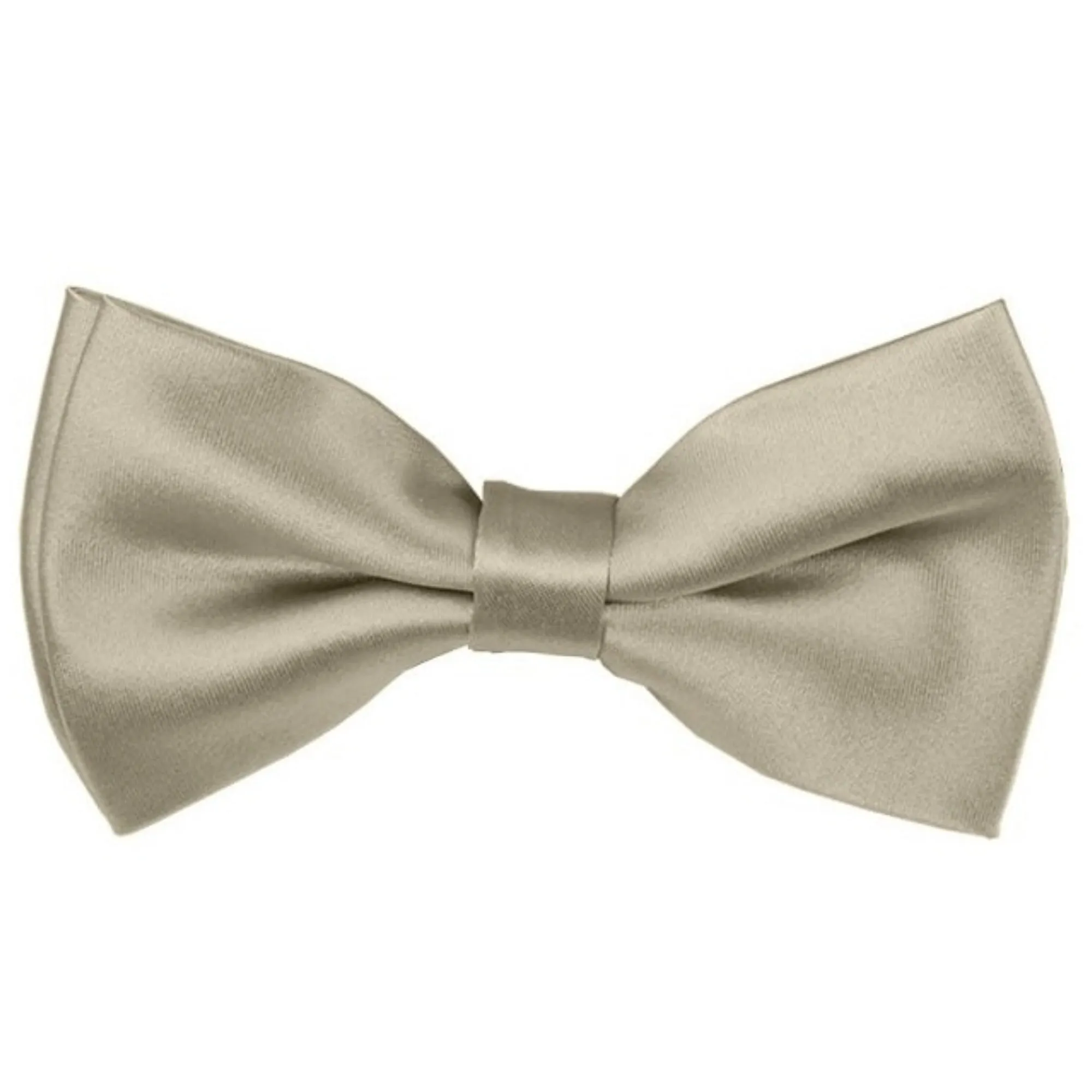 TheDapperTie Men's Solid Color 2.5 W And 4.5 L Inch Pre-Tied adjustable Bow Ties