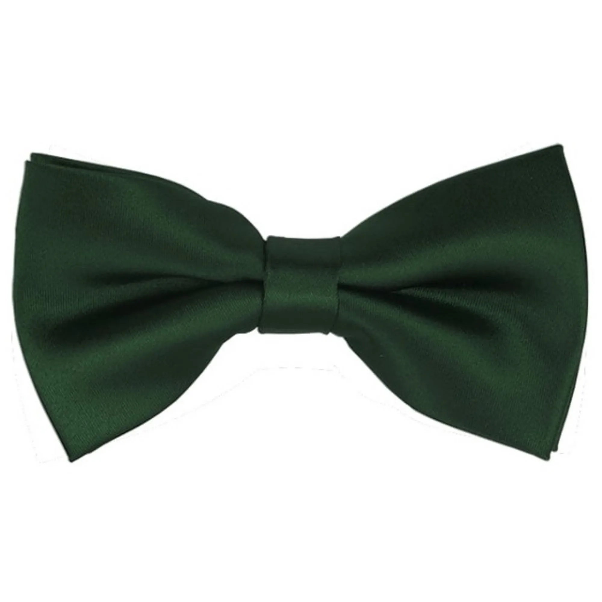 TheDapperTie Men's Solid Color 2.5 W And 4.5 L Inch Pre-Tied adjustable Bow Ties