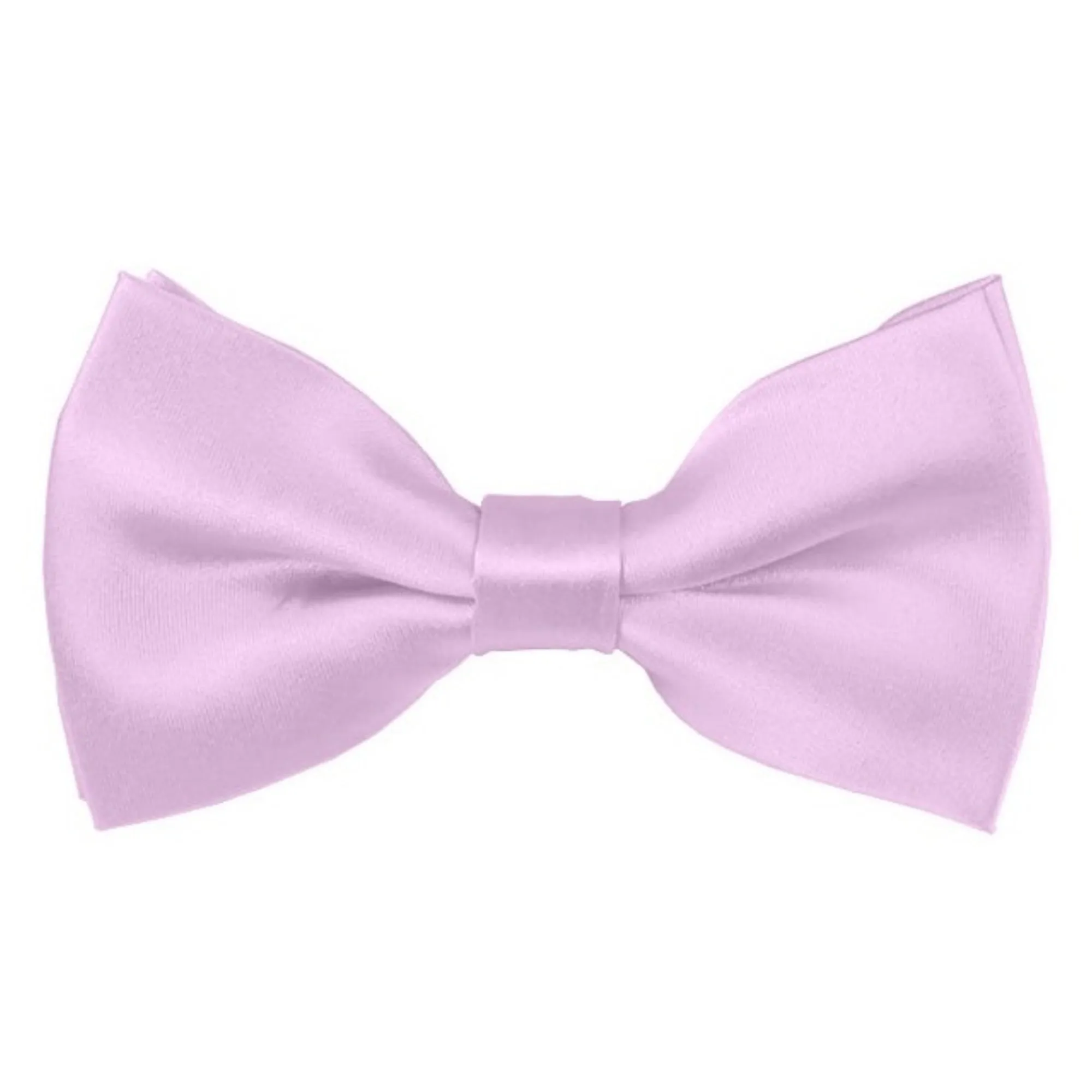 TheDapperTie Men's Solid Color 2.5 W And 4.5 L Inch Pre-Tied adjustable Bow Ties