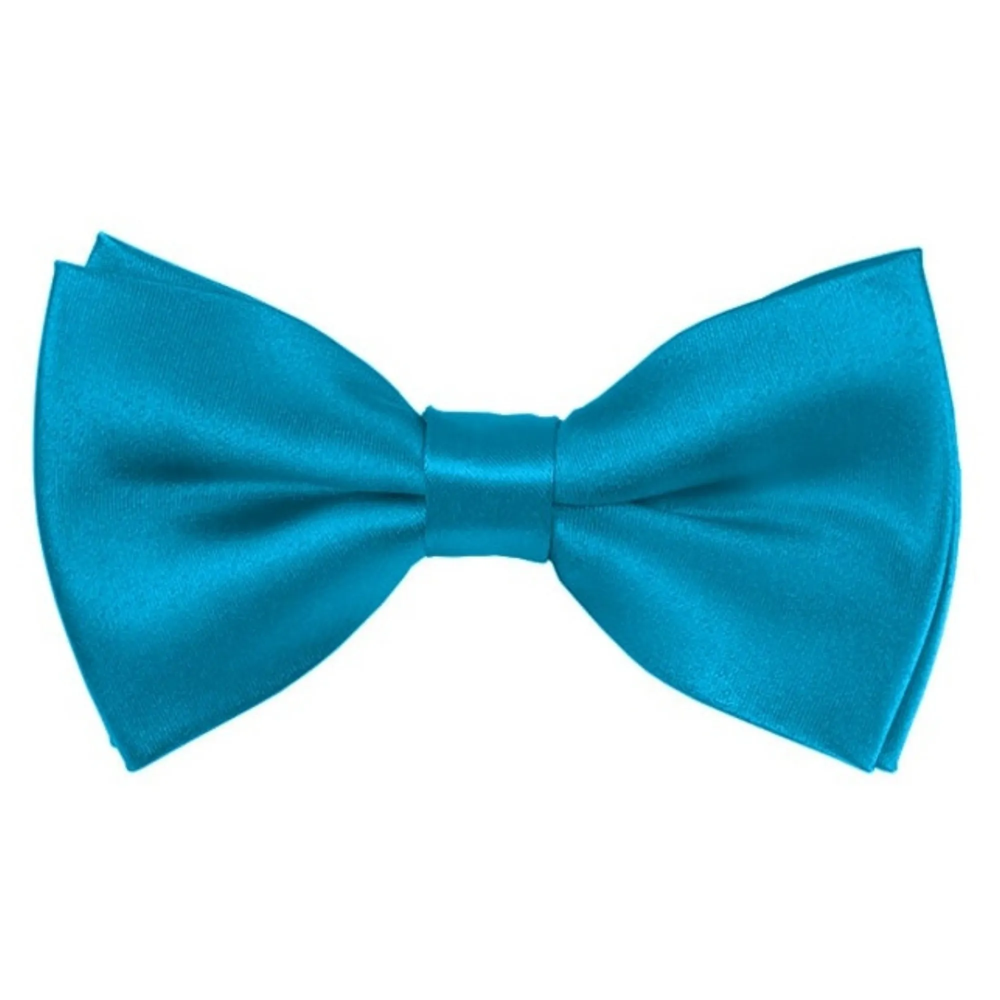 TheDapperTie Men's Solid Color 2.5 W And 4.5 L Inch Pre-Tied adjustable Bow Ties