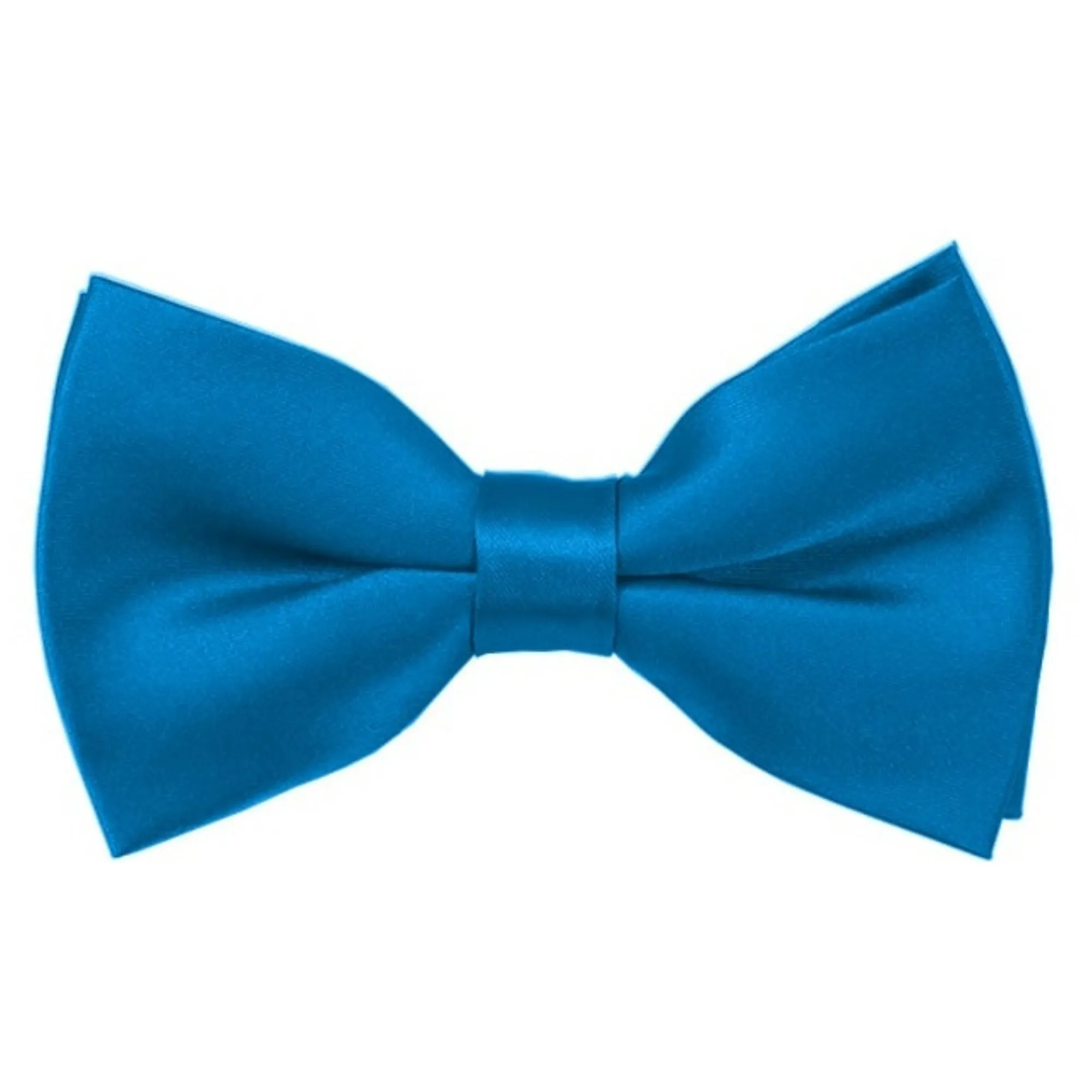 TheDapperTie Men's Solid Color 2.5 W And 4.5 L Inch Pre-Tied adjustable Bow Ties