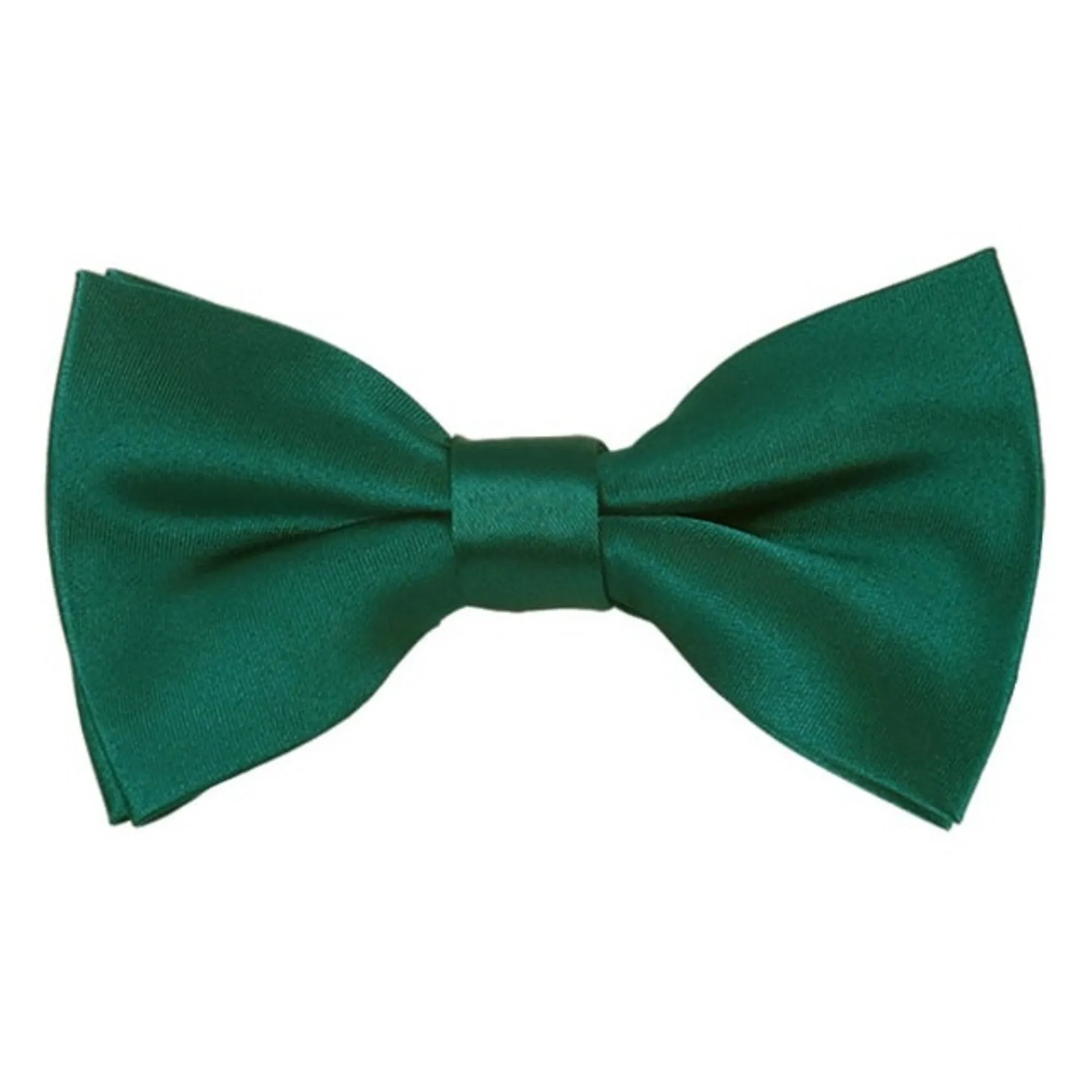 TheDapperTie Men's Solid Color 2.5 W And 4.5 L Inch Pre-Tied adjustable Bow Ties