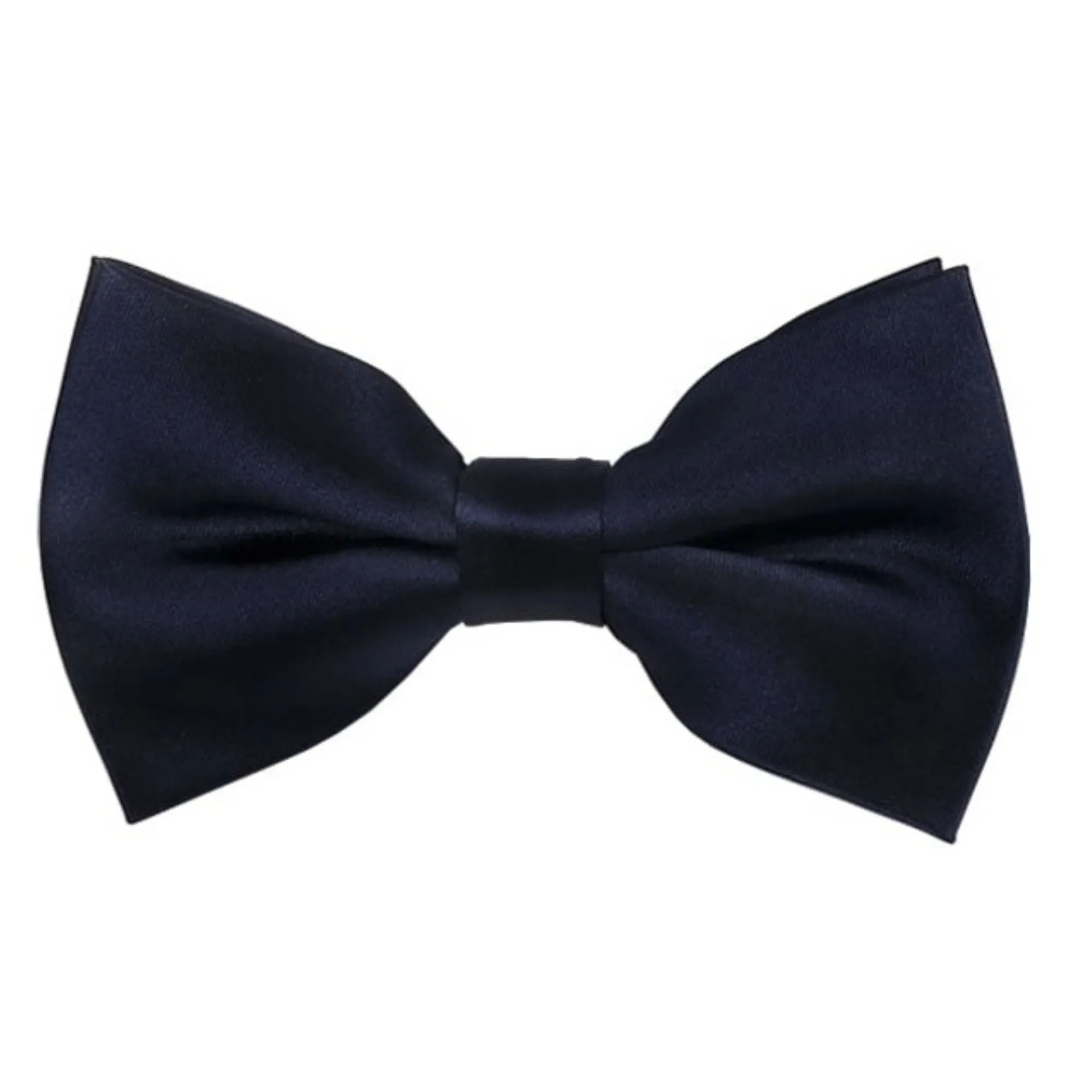 TheDapperTie Men's Solid Color 2.5 W And 4.5 L Inch Pre-Tied adjustable Bow Ties