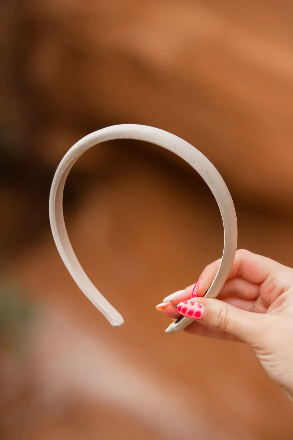 Thin Satin Headband