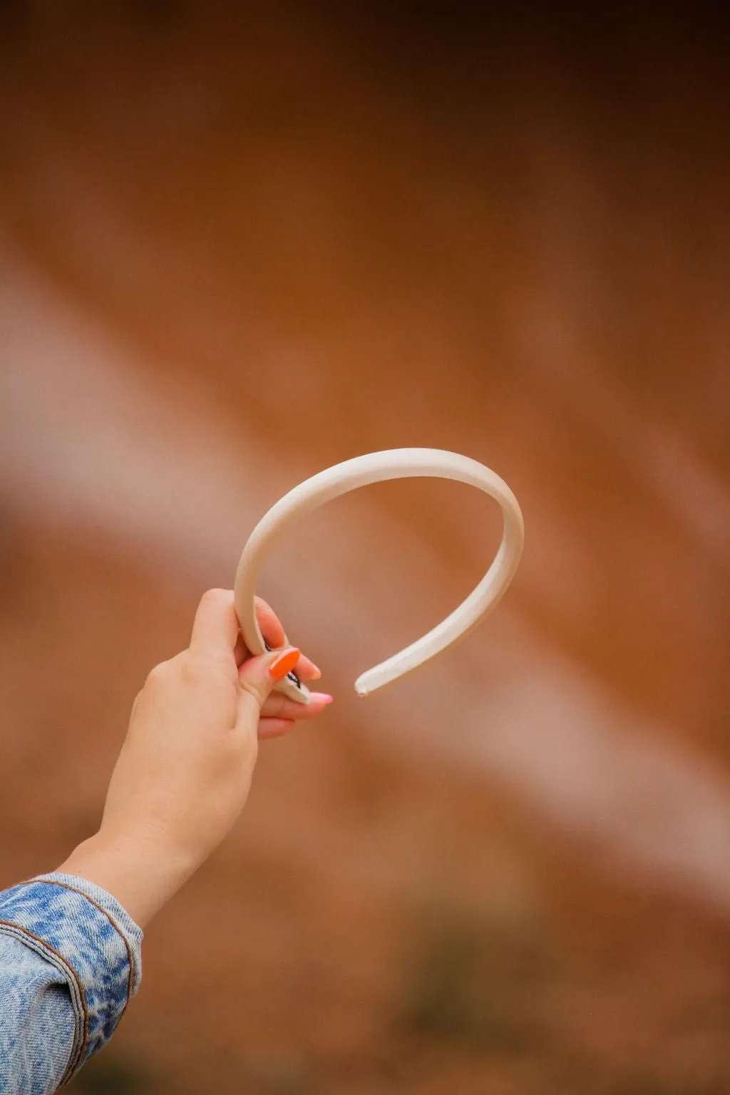 Thin Satin Headband