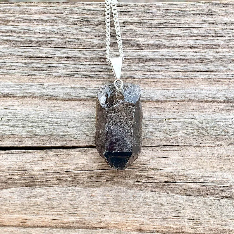 Unpolished Raw Stone Necklace