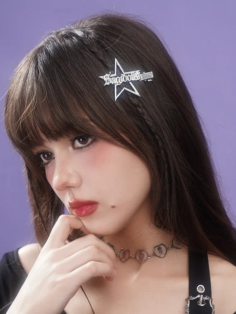 Y2K Hot Girl Pentagram Hairpin【s0000002998】