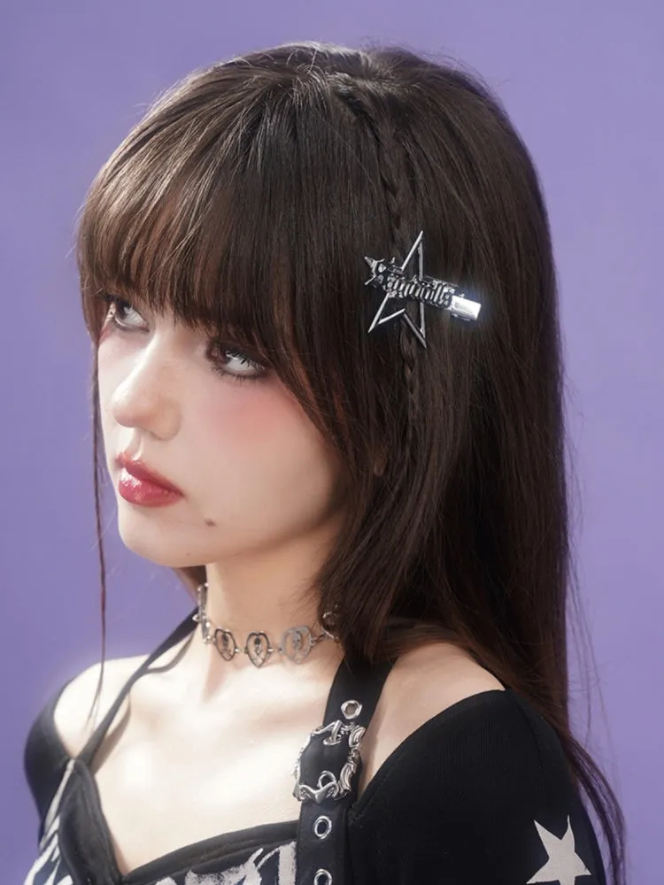 Y2K Hot Girl Pentagram Hairpin【s0000002998】