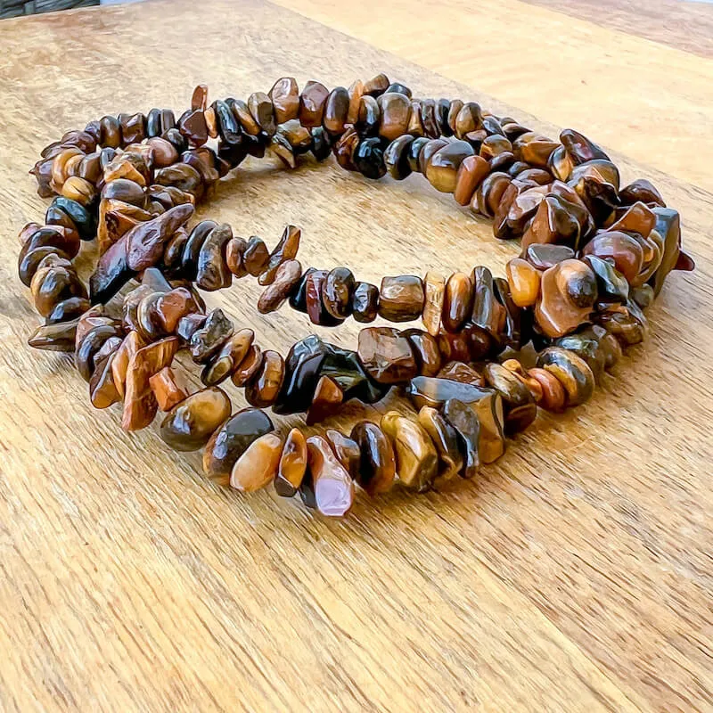 Yellow Tiger Eye Pendant Necklace